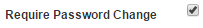 6. Require Password Change Flag