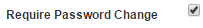 6. Require Password Change Flag