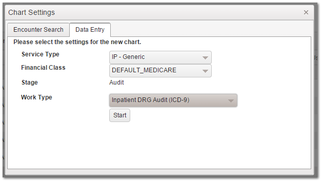 Enter Chart - Sandbox