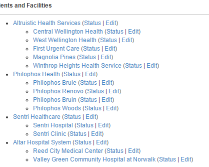 2. Client & Facility List